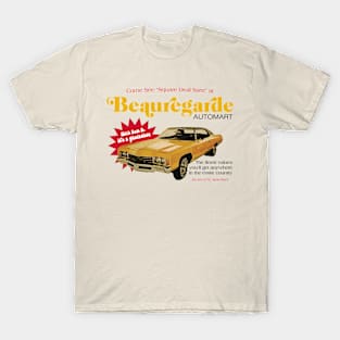 Beauregarde AutoMart - Willy Wonka and the Chocolate Factory homage T-Shirt